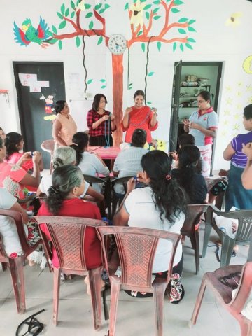 Monthly meeting of "Shining" women (2023-10-14)